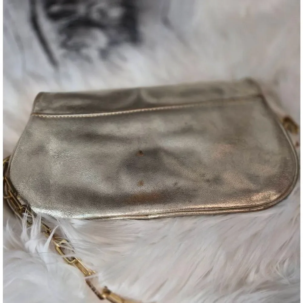 Tory Burch champagne purse